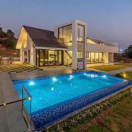 Saffronstays Stargazer, Karjat - Luxury Pool Villa With Lake View-3